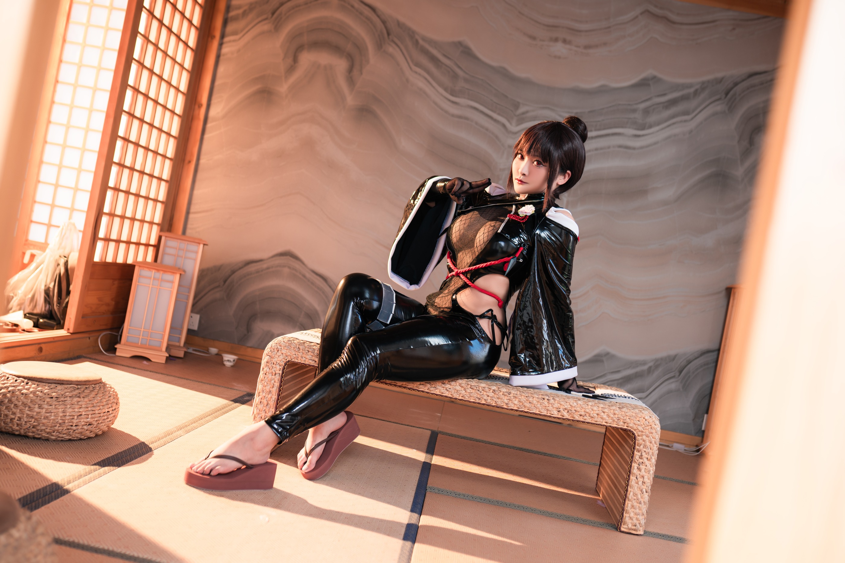 图片[1]-洛璃 LoLiSAMA – NO.067 樱花 [55P]-XikXak